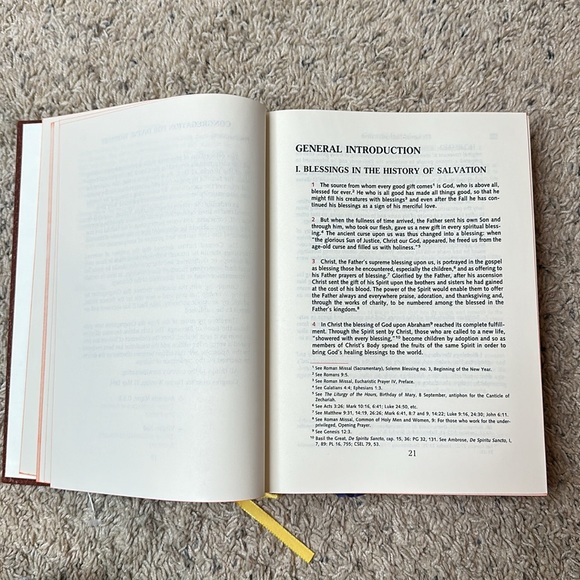 Book of Blessings - Brown Cloth Edition 1989 - Picture 5 of 9